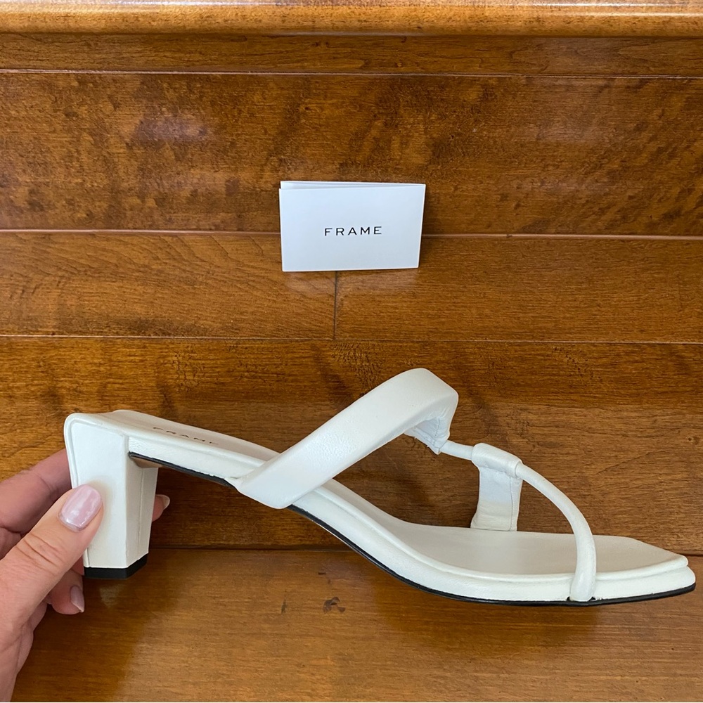 Frame Le Gracie Leather Padded Sandals - Picture 4 of 10